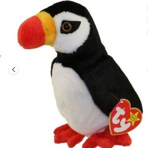 Ty Beanie Babies Puffer The Puffin Bird 1997 w/ Tags Mint Condition